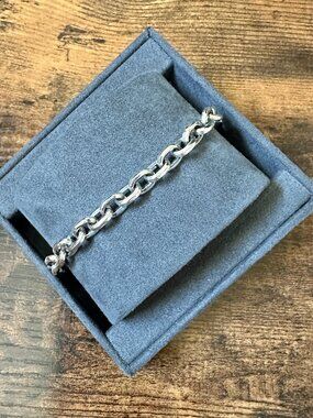 David Yurman Streamline Link Bracelet in Sterling Silver - 6.5mm - 8.75"
